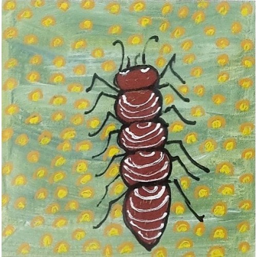 Witchetty Grub by April Jones. KA417