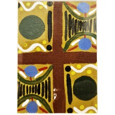 Songlines by Aboriginal artist Louise Cox. KA486