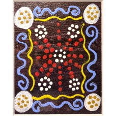 Gathering Place by Aboriginal artist Chanelle Brooking. KA488