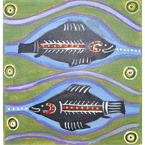 Two fish by Lisa Smith. KA505