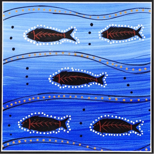 Fish School by Dianne Wallaby. KA509