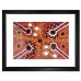  Clan Gathering by Australian Aboriginal artist Jason Lannigan. KA514
