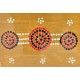 Tribal Meeting Place by Aboriginal artist Marika Rogers. KA515