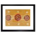 Tribal Meeting Place by Aboriginal artist Marika Rogers. KA515