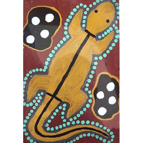 Baby Croc by Aboriginal artist Roseanna Cox. KA516