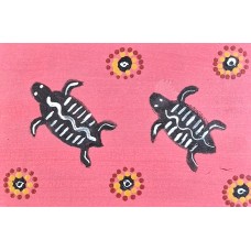 Two Turtles Swimming by Aboriginal artist Lisa Smith. KA517