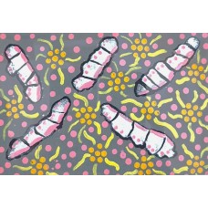 Grub Family by Aboriginal artist Roseanna Cox. KA518