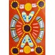 Tribal Gathering by Aboriginal artist Louise Cox. KA519