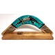 Boomerang on a stand | contemporary art style various colors