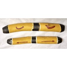 Vintage Aboriginal clap sticks, from the Kimberley area West Australia. Sound is loud and heavy. CS-FV-102 Vintage Aboriginal clap sticks, from the Kimberley area West Australia. Sound is loud and heavy. CS-FV-102