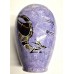 Purple Wine Vase featuring traditional Aboriginal art designs. Purple Wine Vase featuring traditional Aboriginal art designs.