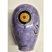 Purple Wine Vase featuring traditional Aboriginal art designs. Purple Wine Vase featuring traditional Aboriginal art designs.