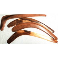 Rainbow style hunting killer boomerang, traditional Aboriginal design, black wattle timber. Collectors item Rainbow style hunting killer boomerang, traditional Aboriginal design, black wattle timber. Collectors item
