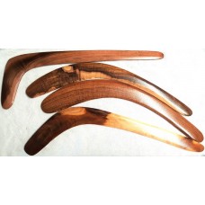 Rainbow style hunting killer boomerang, traditional Aboriginal design, black wattle timber. Collectors item Rainbow style hunting killer boomerang, traditional Aboriginal design, black wattle timber. Collectors item